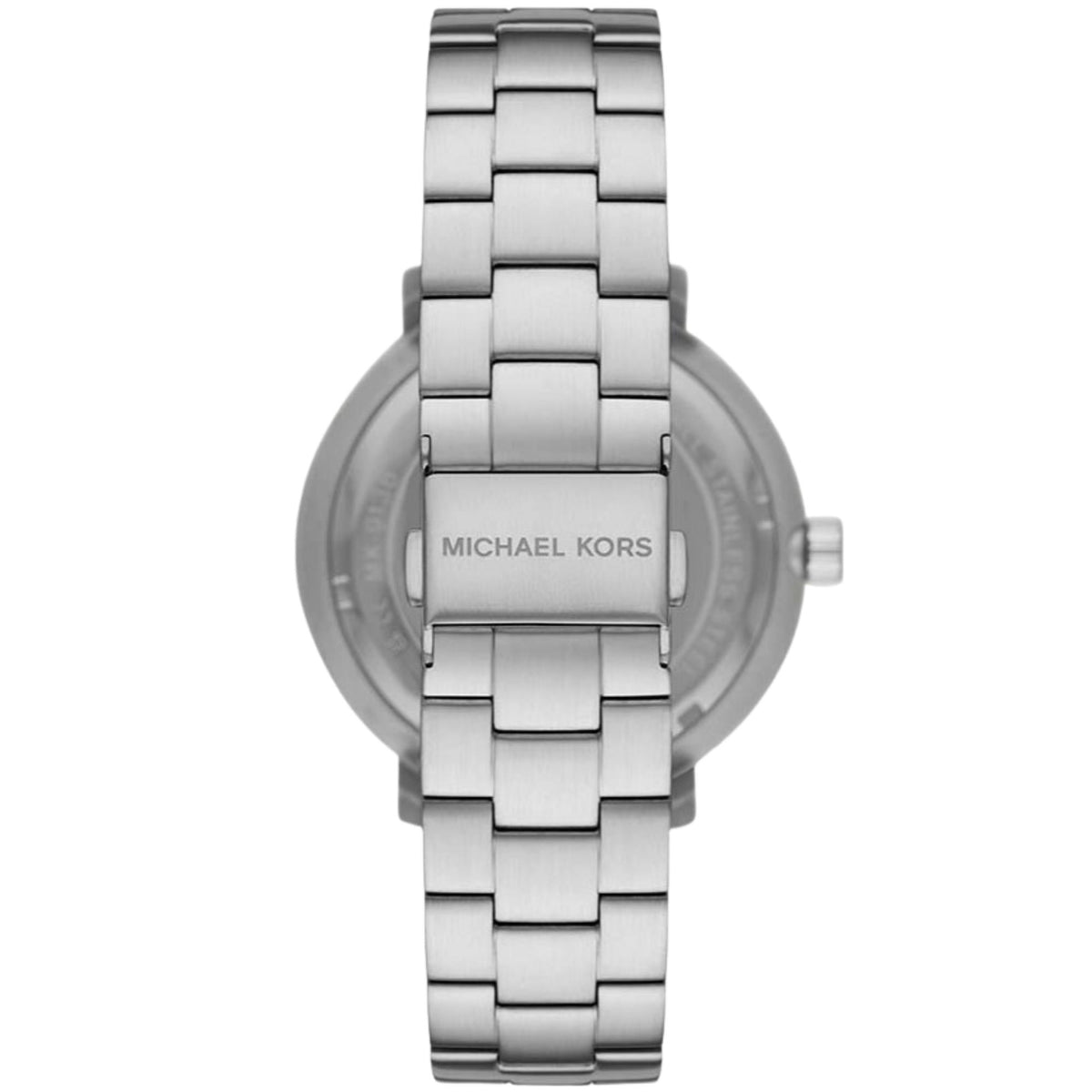 Michael Kors Blake 42mm Black Dial Steel Mens Quartz Watch MK9133