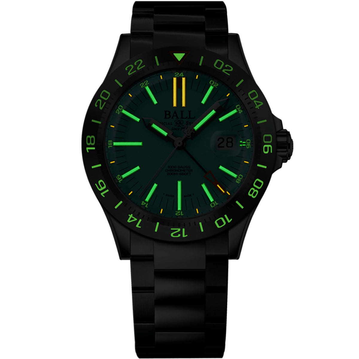BALL Engineer III Outlier 40mm Limited Edition Turquoise Dial Steel Mens Automatic Watch DG9000B-S2C-TQ