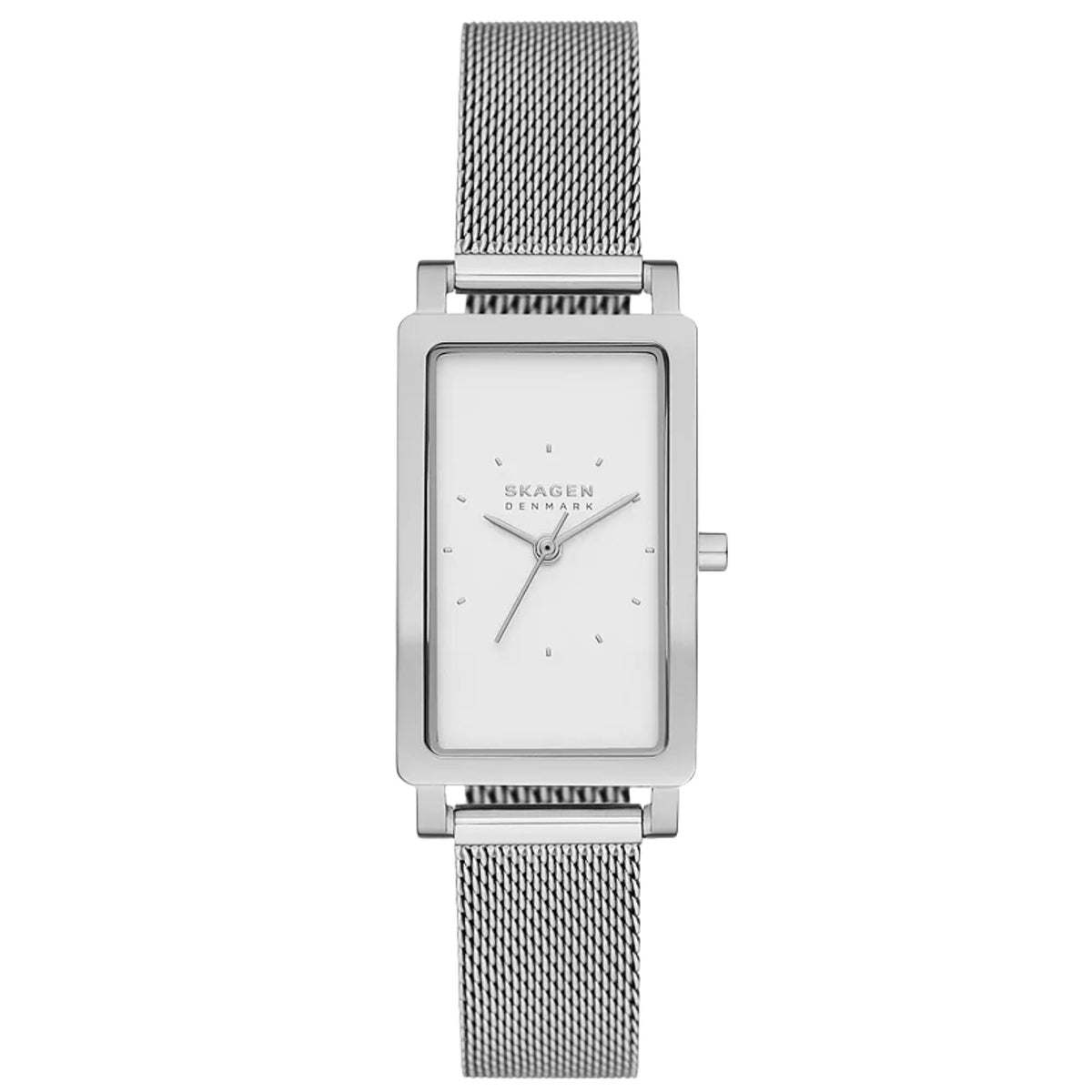 Skagen Hagen Lille 22mm White Dial Steel Ladies Quartz Watch SKW3096