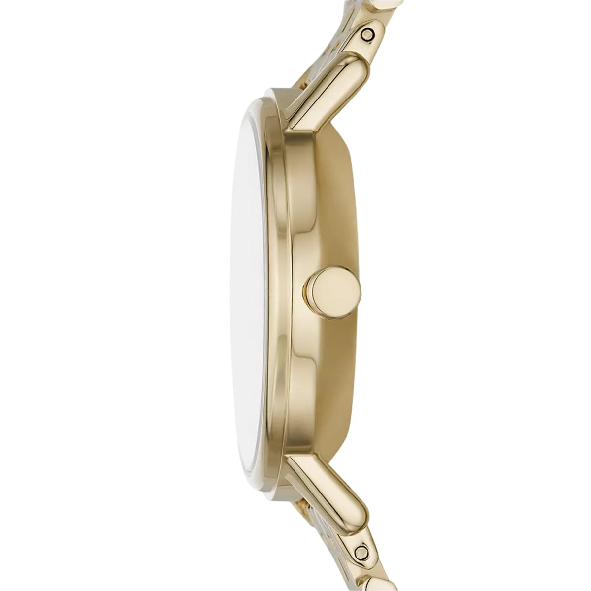 Skagen Kuppel Lille 32mm White Dial Yellow Gold-Tone Steel Ladies Quartz Watch SKW3102