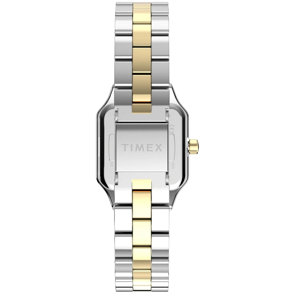 Timex Trend Addison 23mm Silver Dial Two-Tone Steel Ladies Quartz Watch TW2Y90400