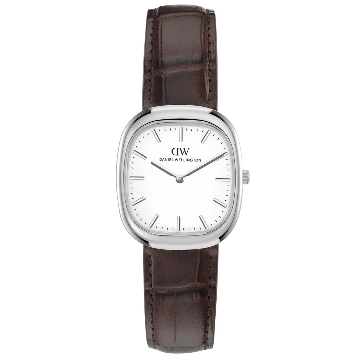 Daniel Wellington Cort 30mm White Dial Leather Ladies Quartz Watch DW00100988