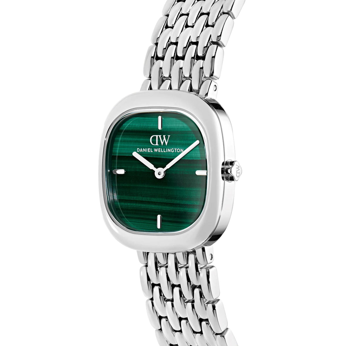 Daniel Wellington Corta 24mm Green Dial Steel Ladies Quartz Watch DW00100991