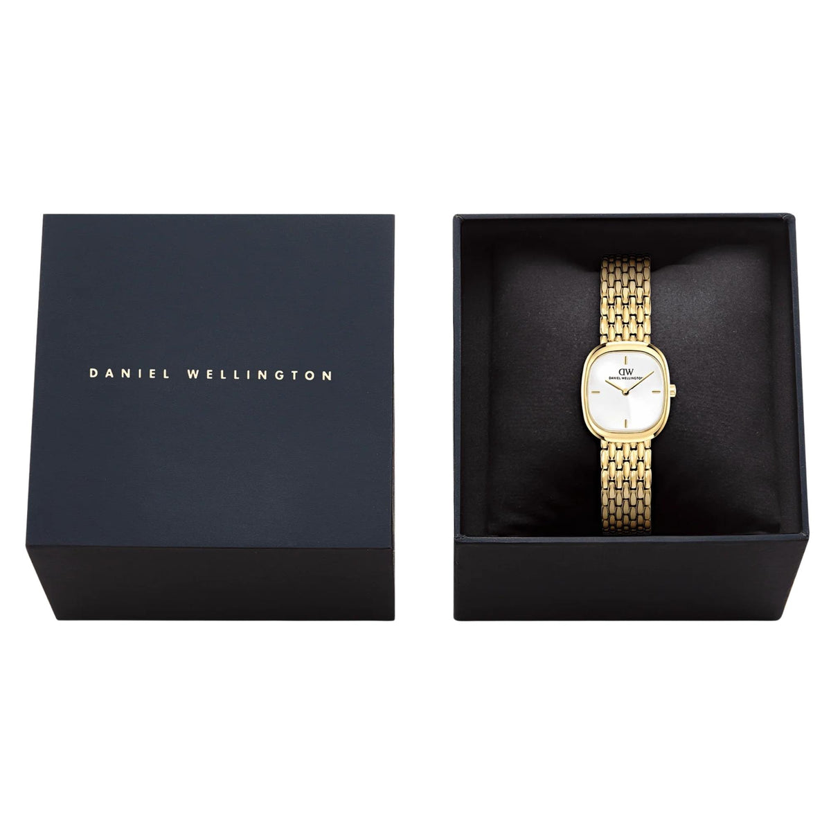 Daniel Wellington Corta 24mm White Dial Yellow Gold-Tone Steel Ladies Quartz Watch DW00100993