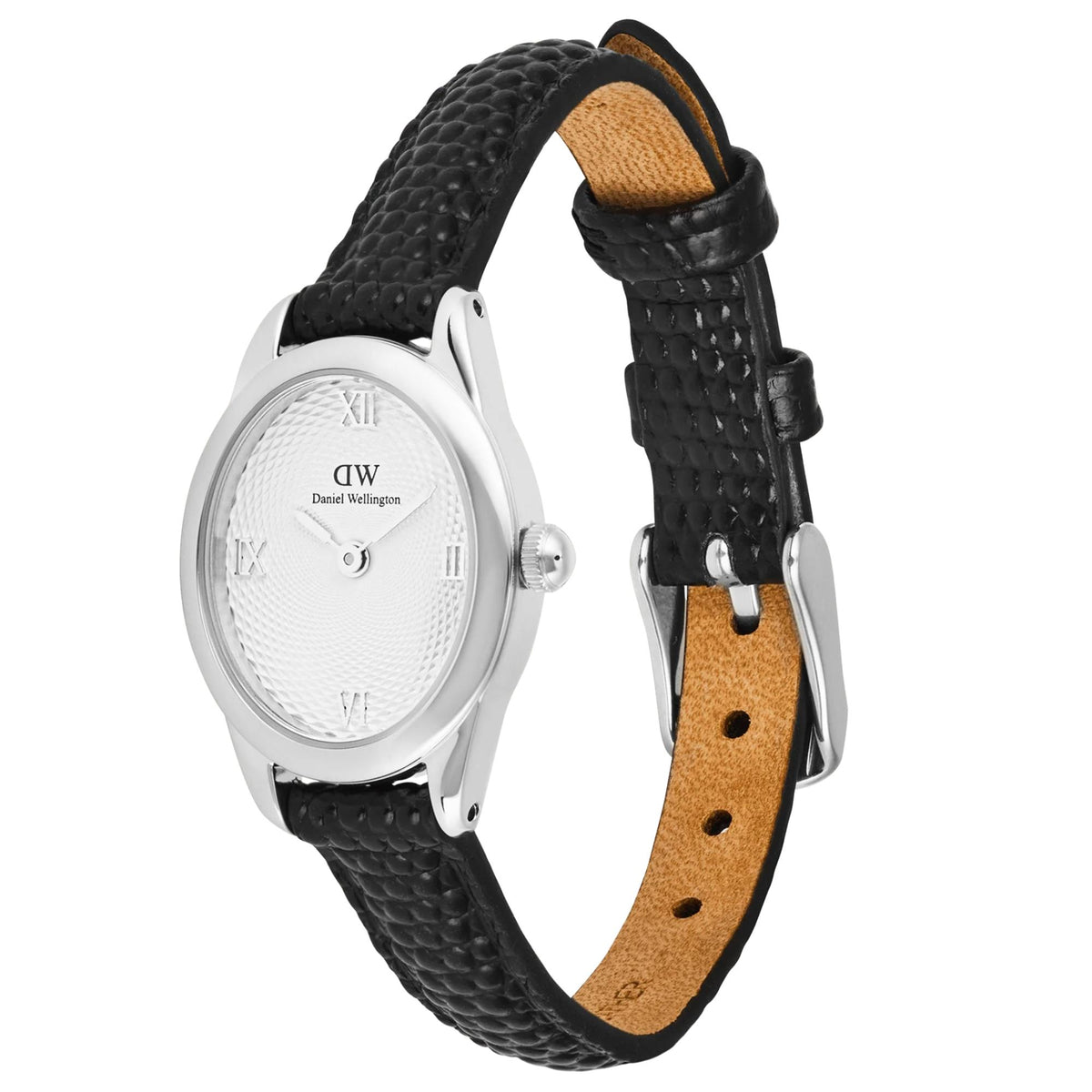 Daniel Wellington Ophelia Mini 22mm White Dial Leather Ladies Quartz Watch DW00100887