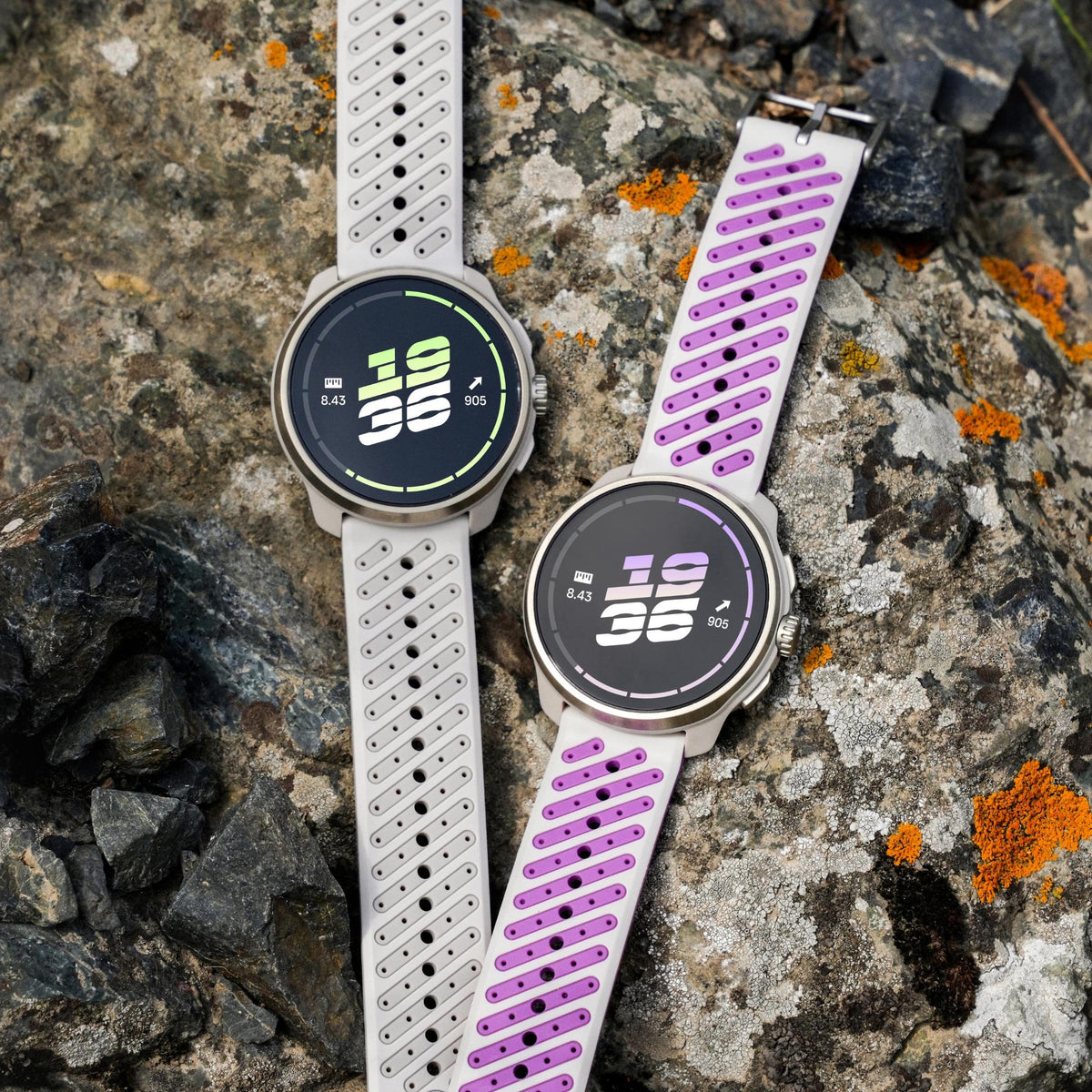 Suunto Race 3S 46mm 64GB AMOLED Digital Titanium Feather Silicone Smart Fitness Watch SS051646000