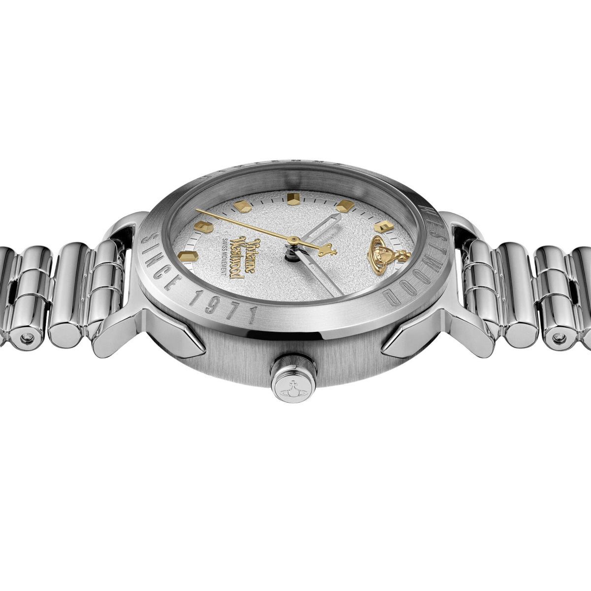 Vivienne Westwood The Chelsea 31mm Silver Dial Steel Ladies Quartz Watch VV346SWSL