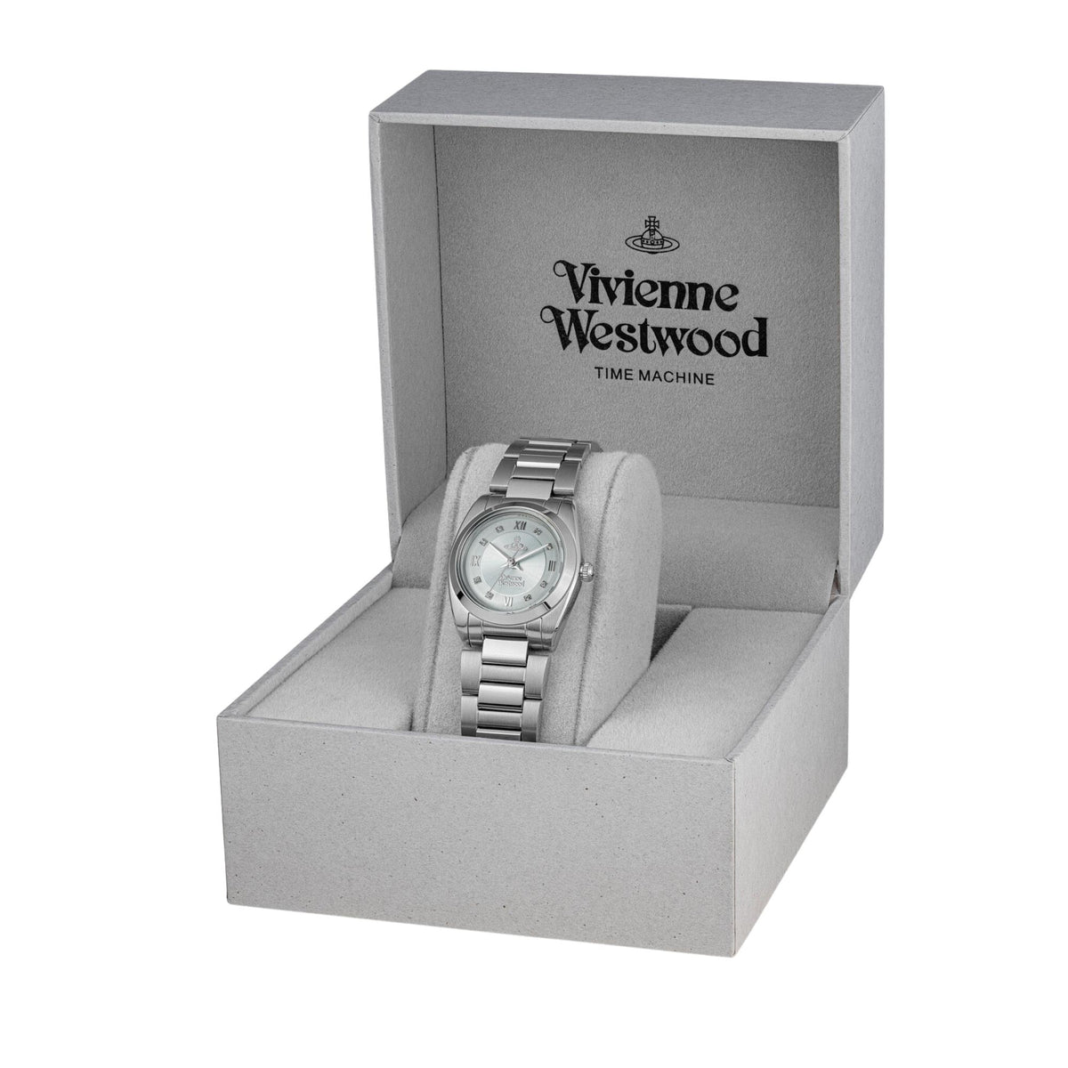 Vivienne Westwood The Tavistock 28mm Green Dial Steel Ladies Quartz Watch VV356PGRSL