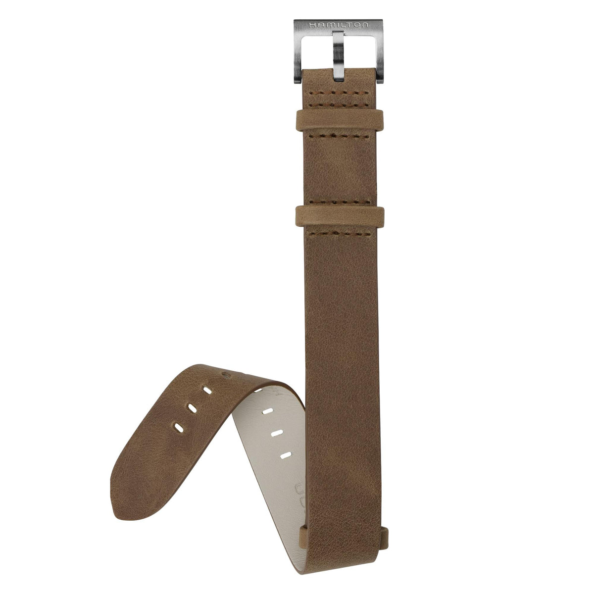 Hamilton Khaki Field 20mm Brown Leather Strap H690694106
