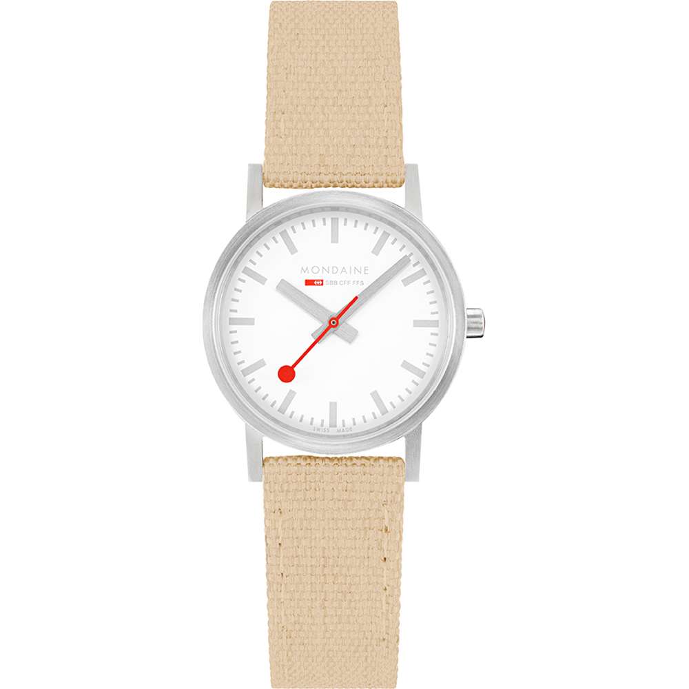 Mondaine Classic Quartz White Dial Ladies Watch A658.30323.17SBK