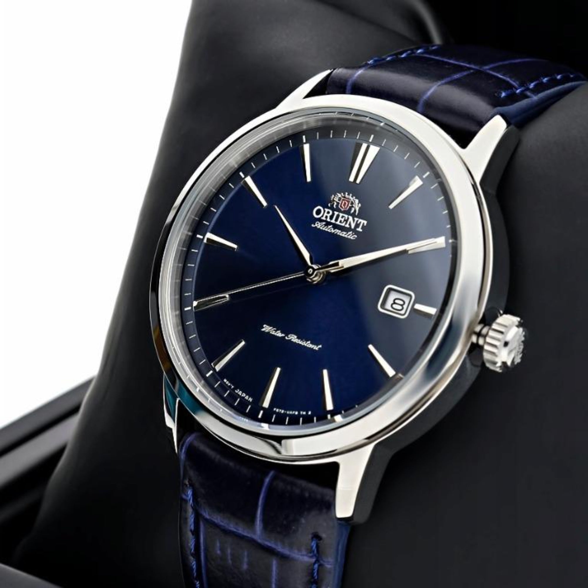 Orient Classic Automatic Leather Strap Blue Dial Men’s Watch RA-AC0F06L30B