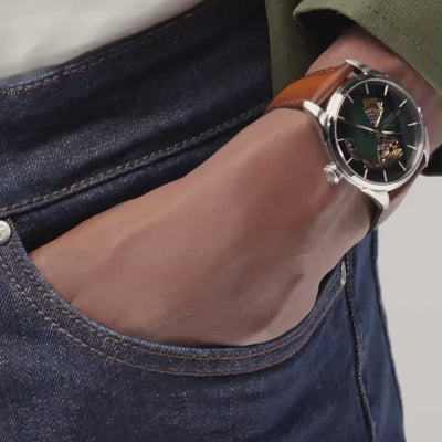 Hamilton Jazzmaster Open Heart Auto 42mm Men's Dress Watch H32705560