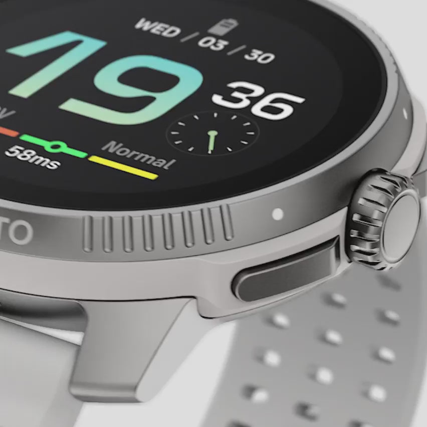 Suunto SS050931000 Race Birch Digital Smart Fitness Watch