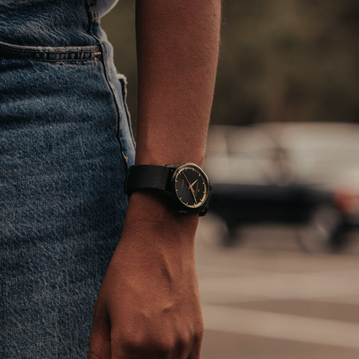 Hamilton Special Edition Black and Gold Jazzmaster Automatic Black Dial Unisex Watch H32255730