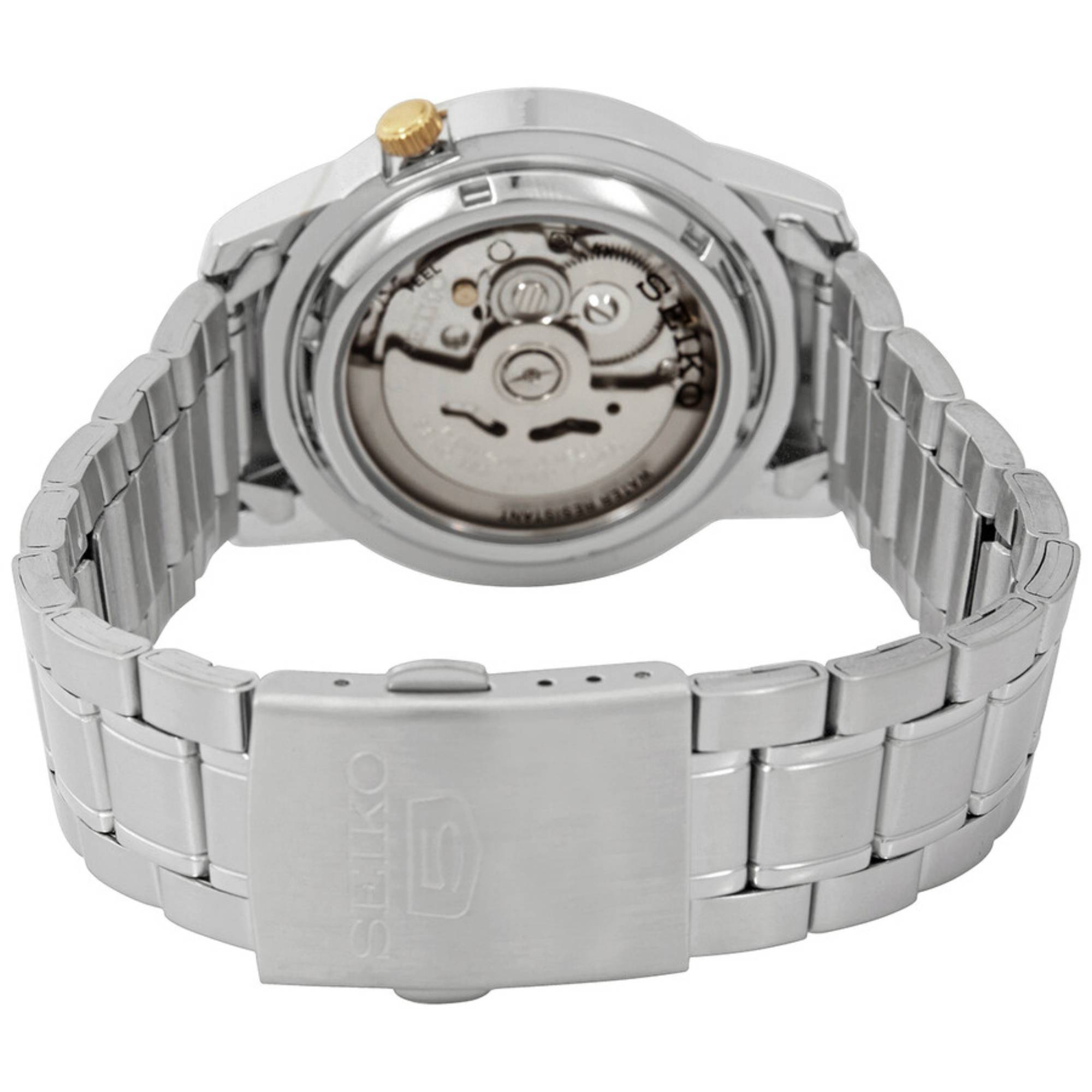 Seiko 5 Automatic Silver Dial Stainless Steel Strap Men's Watch SNKK09K1