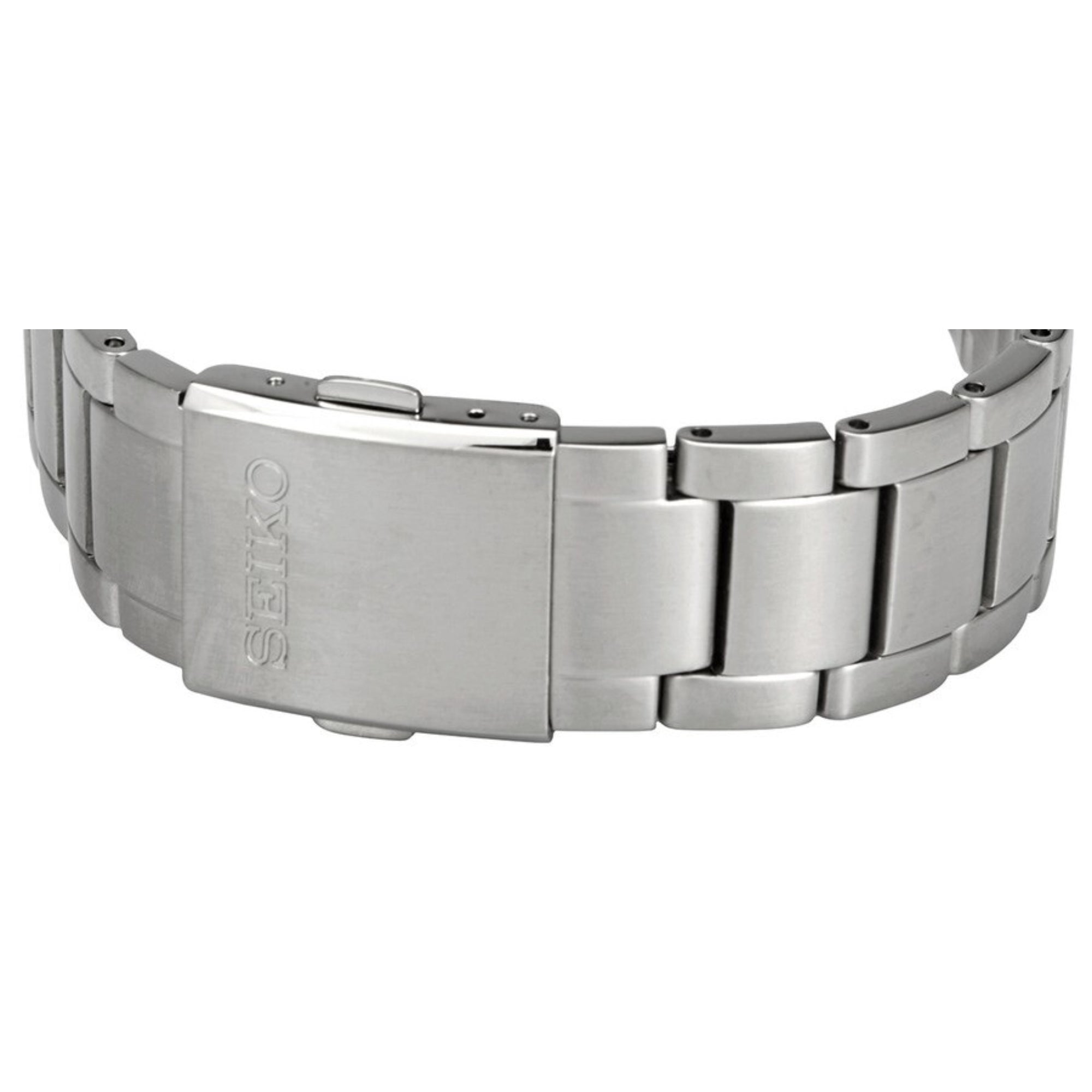 Seiko Conceptual Solar Quartz White/Silver Chronograph Dial Steel Bracelet Men’s Watch SSC769P1