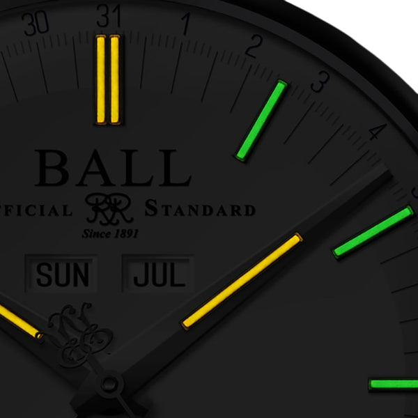 BALL Engineer II Moon Calendar Limited Edition Stainless Steel Men’s Watch NM3016C-S1J-WH
