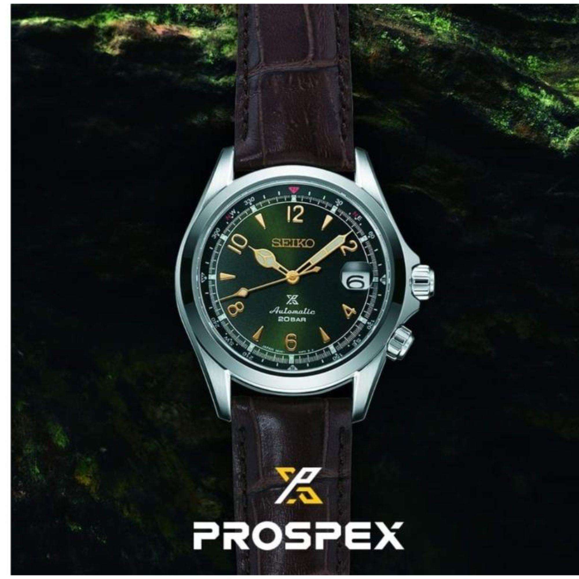 Seiko Prospex Alpinist SPB121J1 Automatic Brown Leather Men's Watch