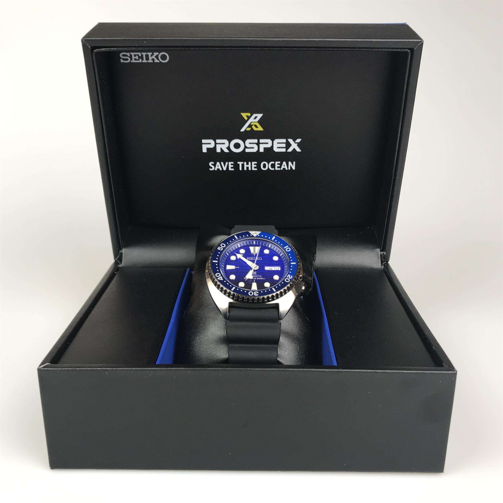Seiko Prospex Automatic Turtle Save the Ocean Diver's Watch SRPC91K1