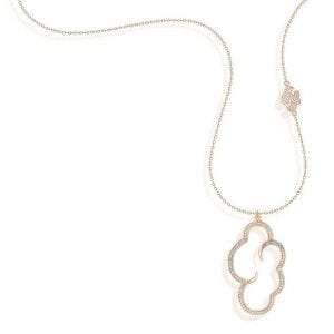 Vixi Jewellery DayDream Rose Gold Large Cloud Pendant Necklace Ladies Jewellery DAYO-LP.R RRP £95