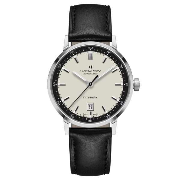 Hamilton American Classic Intra-Matic Automatic Leather Men's Watch H38425720