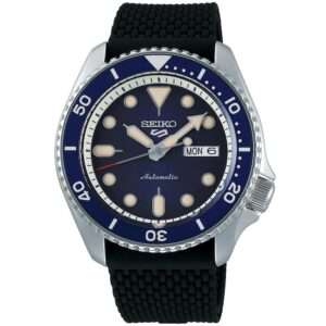 Seiko 5 Sports Black Dial Automatic Men\'s Watch SRPD55K1