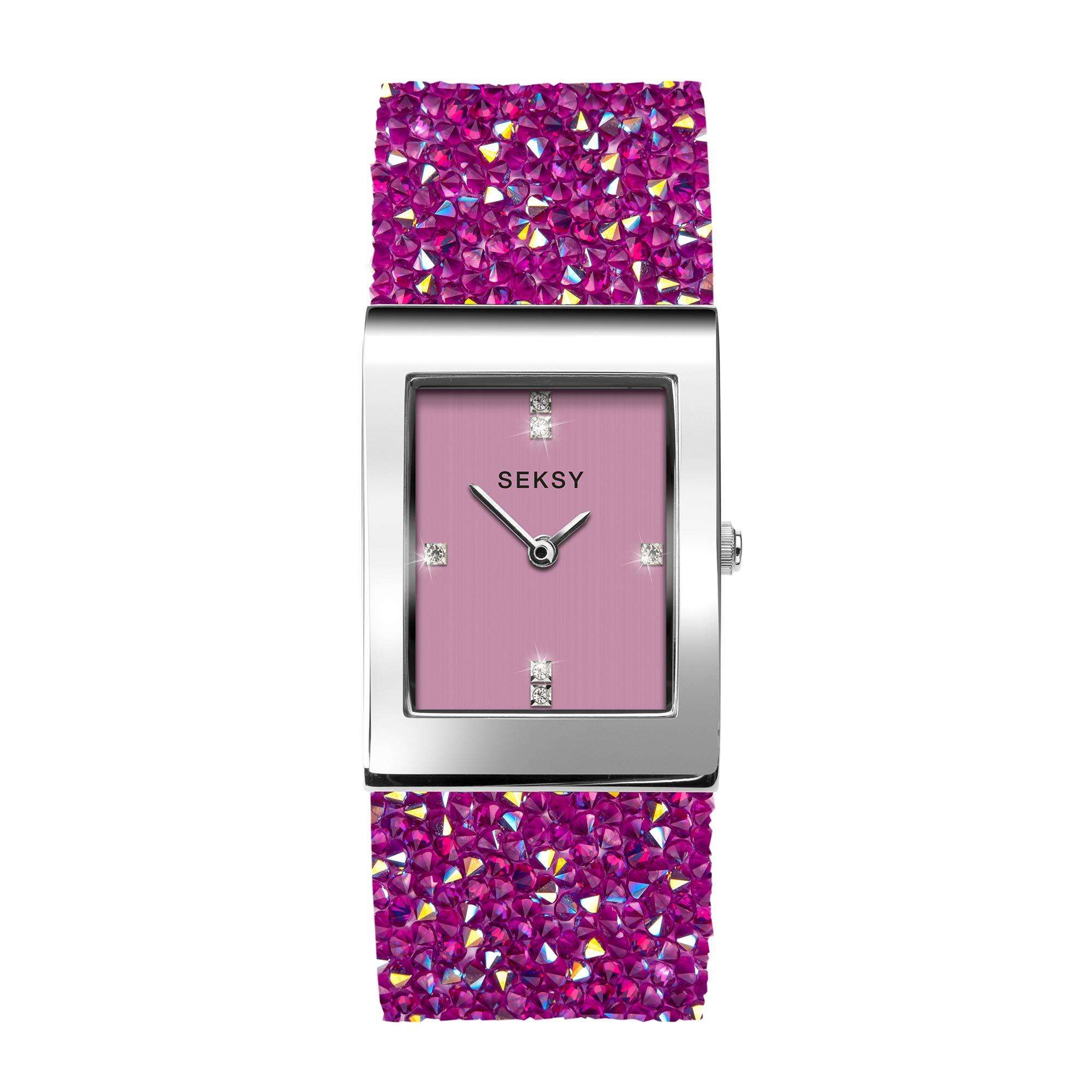 seksy-dress-quartz-pink-dial-white-leather-strap-ladies-watch-2856