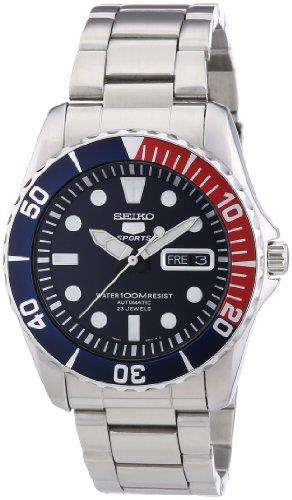 Seiko 5 Sports Automatic Sea Urchin 'Pepsi' Dial Men's Watch SNZF15K1