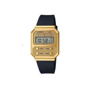 WatchNation Collection Casio Watch - Mens Black Mens Vintage A100WEF-1AEF