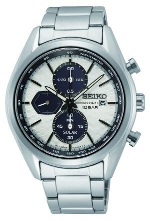 Seiko Conceptual Quartz Blue Sunburst Dial Men's Watch Titanium Bracelet  SUR373P1 - WatchNation